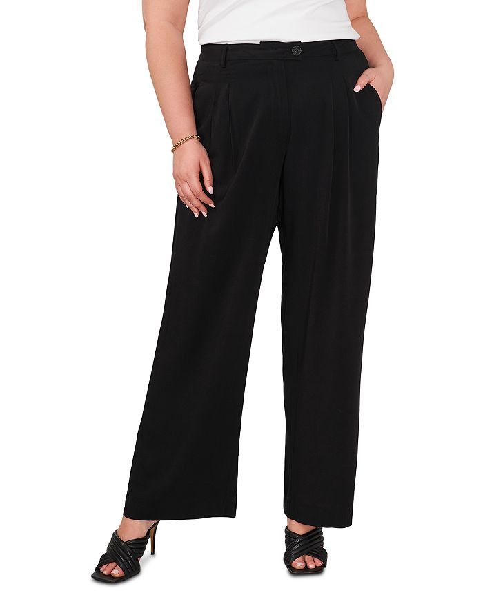 Plus Pleated Wide Leg Pants | Bloomingdale's (US)