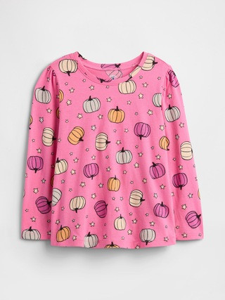 babyGap Puff Sleeve Crewneck T-Shirt | Gap Factory