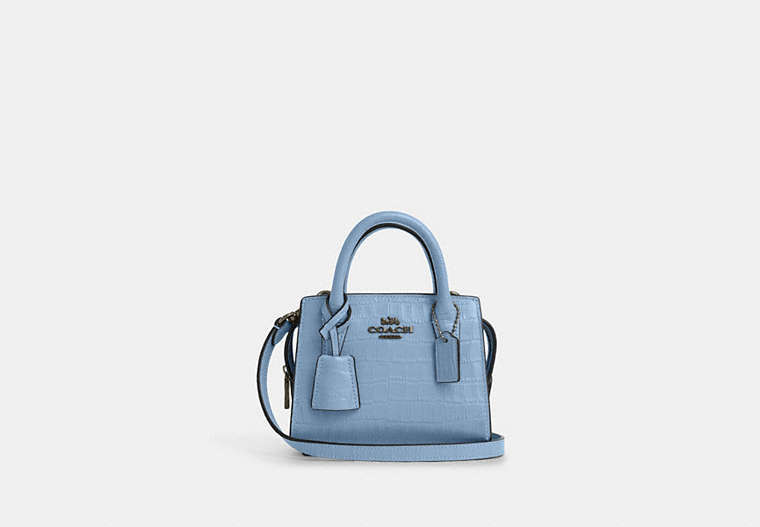 Coach Outlet Andrea Mini Carryall Bag - Blue | Coach Outlet US