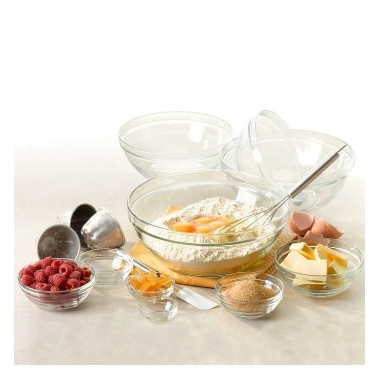 Duralex - Lys Stackable Clear Bowl 14 cm 5.5 inches, Set Of 6 | Walmart (US)