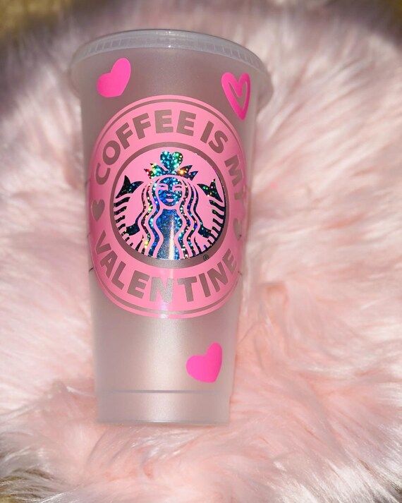 Coffee is My Valentine Starbucks Cup | Etsy | Etsy (US)