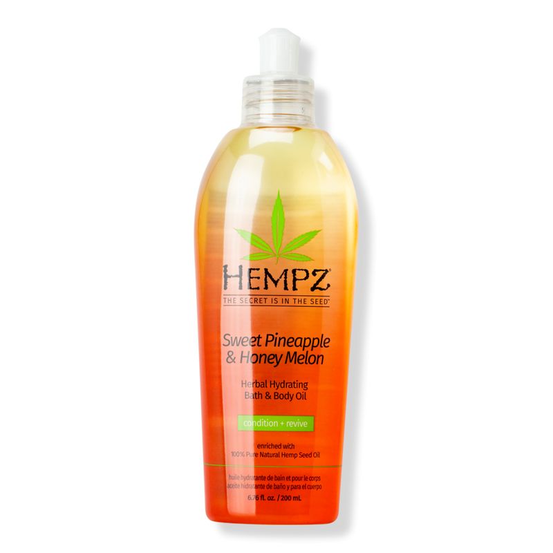 Hempz Sweet Pineapple & Honey Melon Hydrating Bath & Body Oil | Ulta Beauty | Ulta
