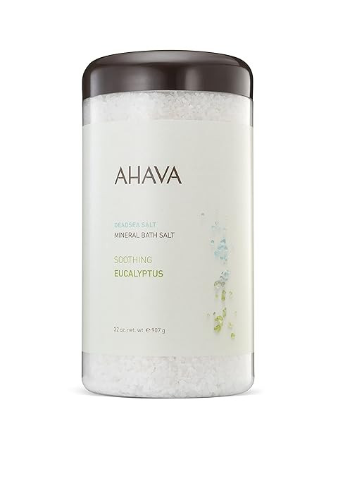 AHAVA Dead Sea Mineral Bath Salt- Intense Relaxation for Body & Mind, Elevates Moisture, Softens ... | Amazon (US)