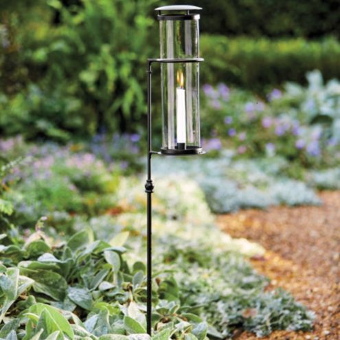 Taper Candle Garden Lantern | Ballard Designs, Inc.