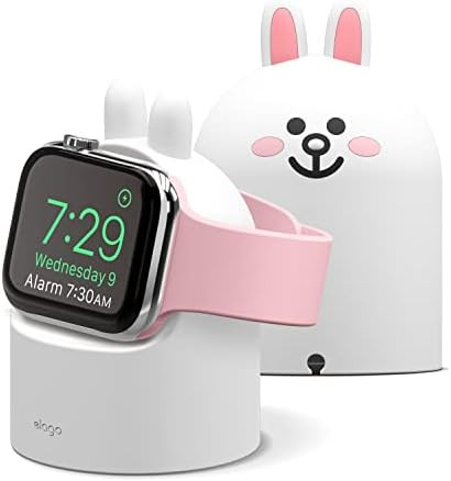 Amazon.com: elago | LINE Friends W2 Charger Stand Compatible with Apple Watch Series 7/6/SE/5/4/3... | Amazon (US)