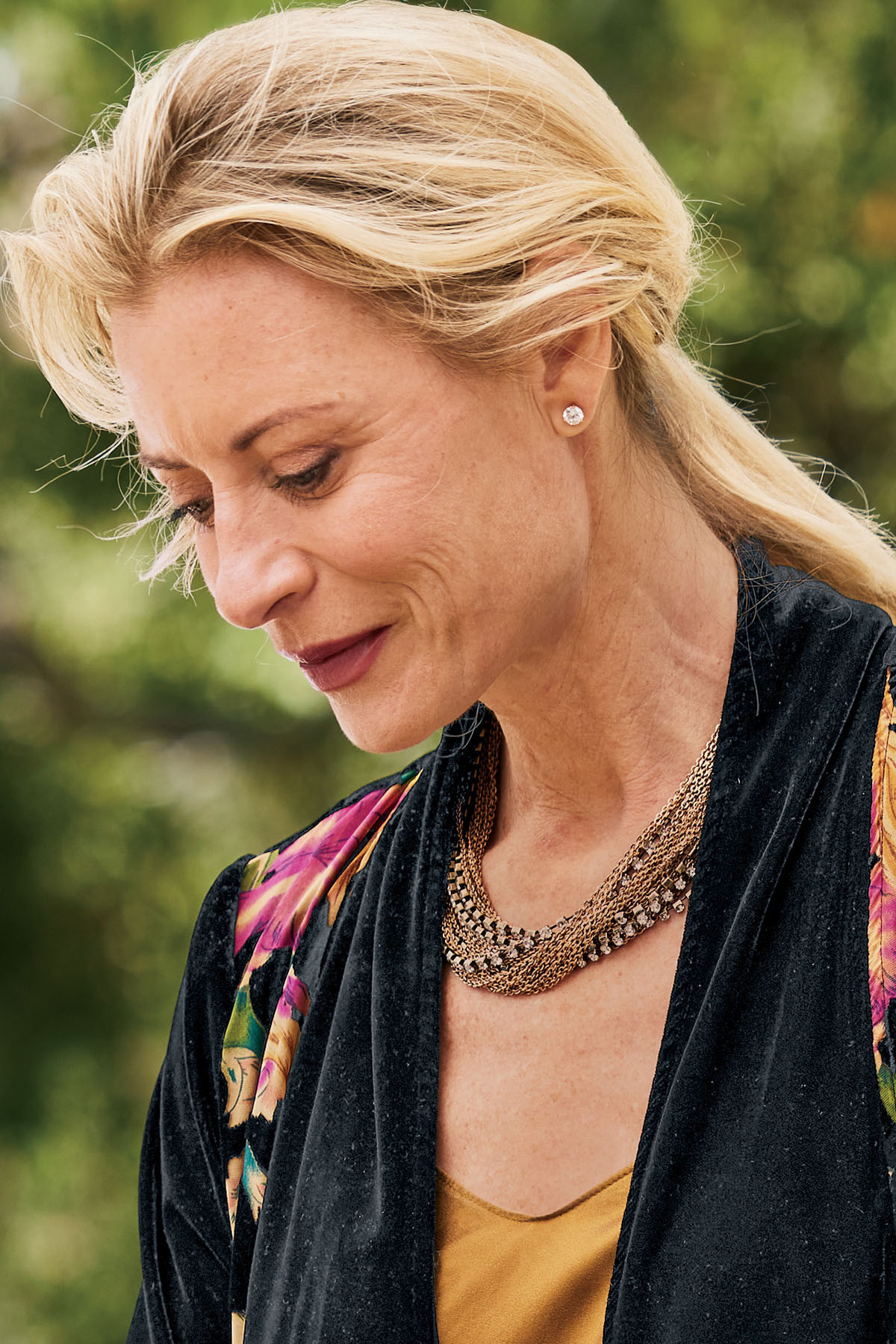 Rosie Rhinestone & Chain Necklace | Soft Surroundings