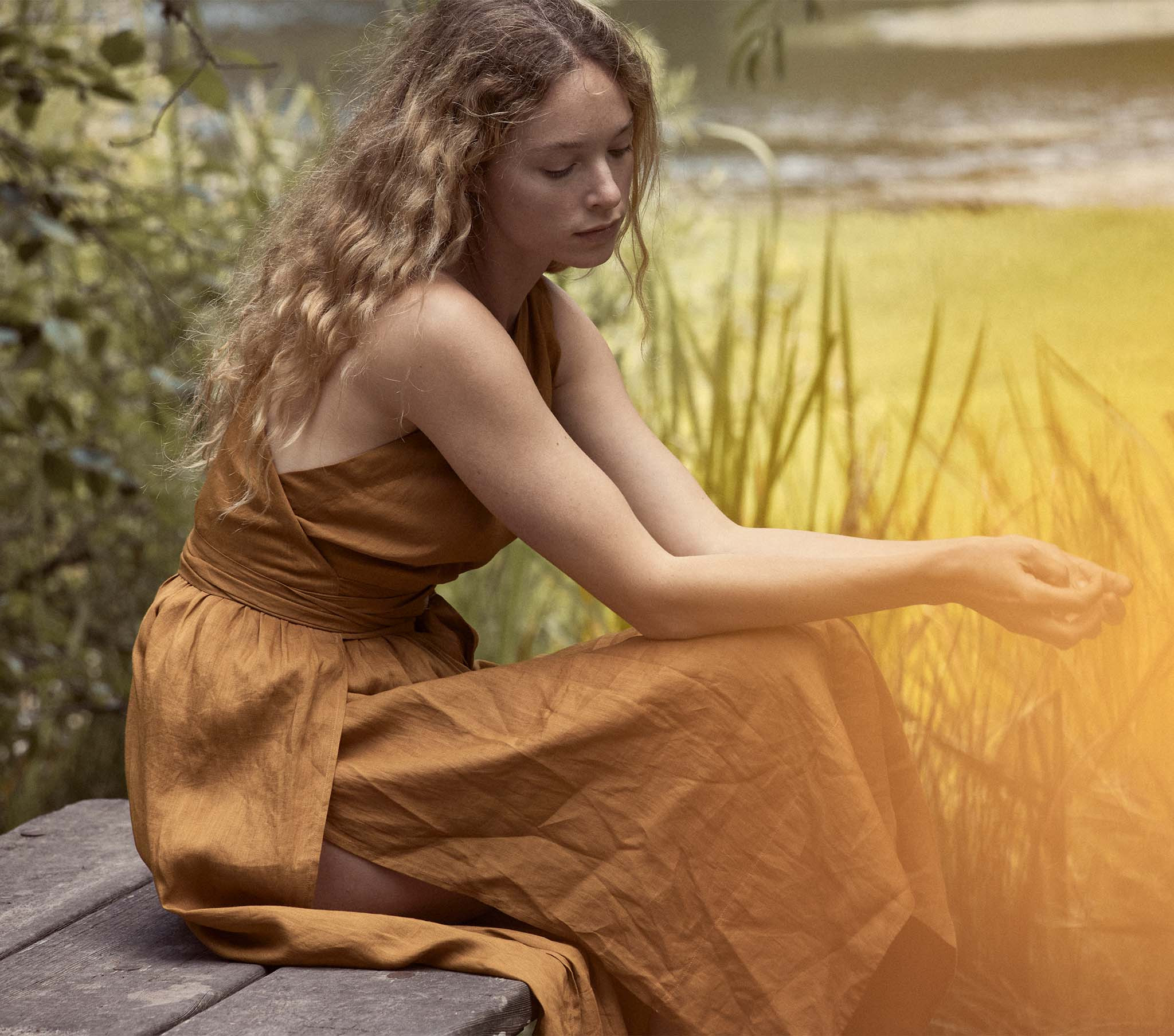 Phoenix Dress - Foxtail | DÔEN | DOEN