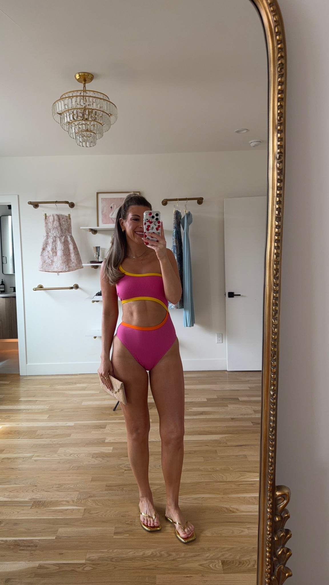 Pink cutout one piece swimwear from Cupshe summer swim look

Cupshe code: chic
Electric picks code: emerson20

Wearing my usual smalls

Swimwear
One piece
Resortwear
Vacation
Destination
Beach day
Pool look

#LTKSwim #LTKTravel #LTKootd