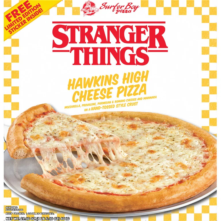 Netflix Stranger Things Hand-Tossed Crust Hawkins High Cheese Pizza, Rich Tomato Sauce, 21.3 oz (... | Walmart (US)