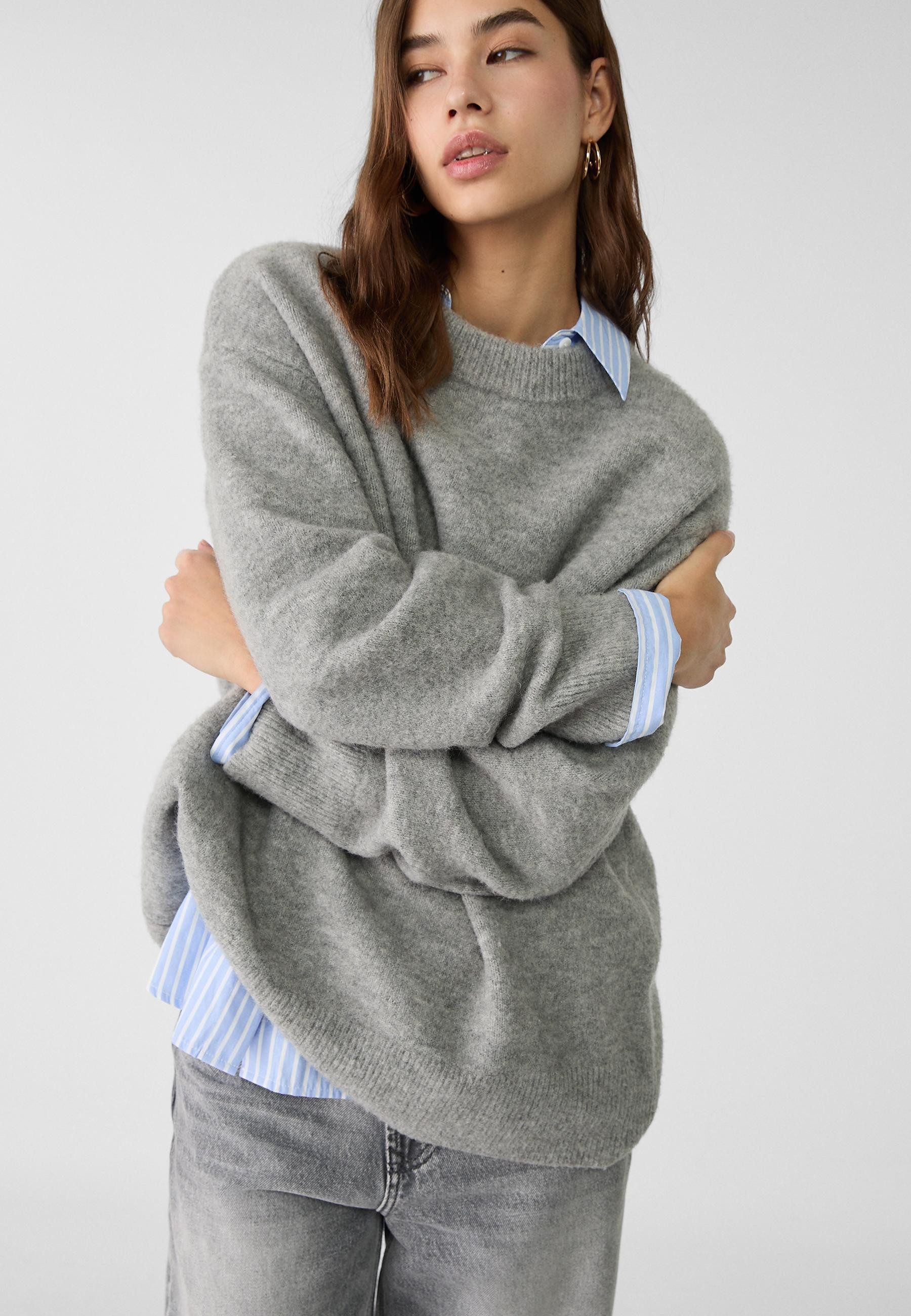 Soft-touch knit sweater | Stradivarius (UK)