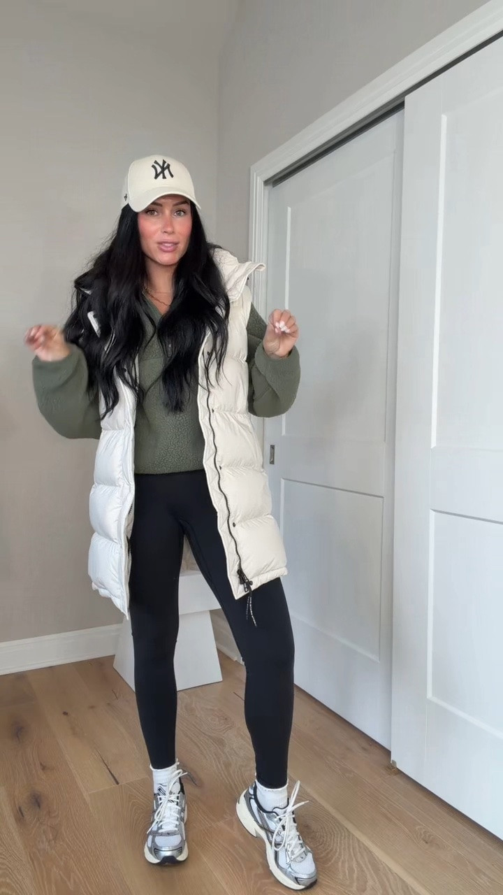 Fall athleisure outfit inspo ☁️ The perfect comfy + sporty look for fall!  I’ll have all my outfit details on my LTK 🫶🏻

My sizing: 5’7”, 145 lbs, 32DD
I’m wearing a size medium top, size small vest + size 4 leggings.




#falloutfit #athleisureoutfit #fallstyle #activewear #falloutfitinspo fall athleisure outfit, fall athleisure outfit inspo, casual fall outfit, sporty fall outfit, comfy fall outfit, activewear outfit, leggings outfit, vest outfit, fall vest outfit, puffer vest outfit, fall layering outfit, everyday fall outfit, casual athleisure style, cozy fall style, fall activewear, leggings and vest outfit, women’s fall fashion, fall fashion 2026 @Aritzia