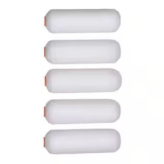 4 in. x 3/8 in. High-Density Foam Mini Paint Roller (5-Pack) HD MR 200-5 4 - The Home Depot | The Home Depot