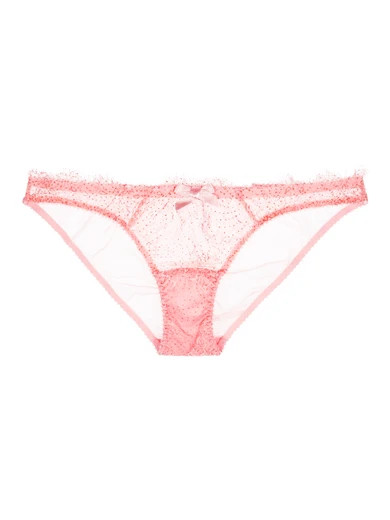 Grace stretch-tulle and lace briefs | NET-A-PORTER (UK & EU)