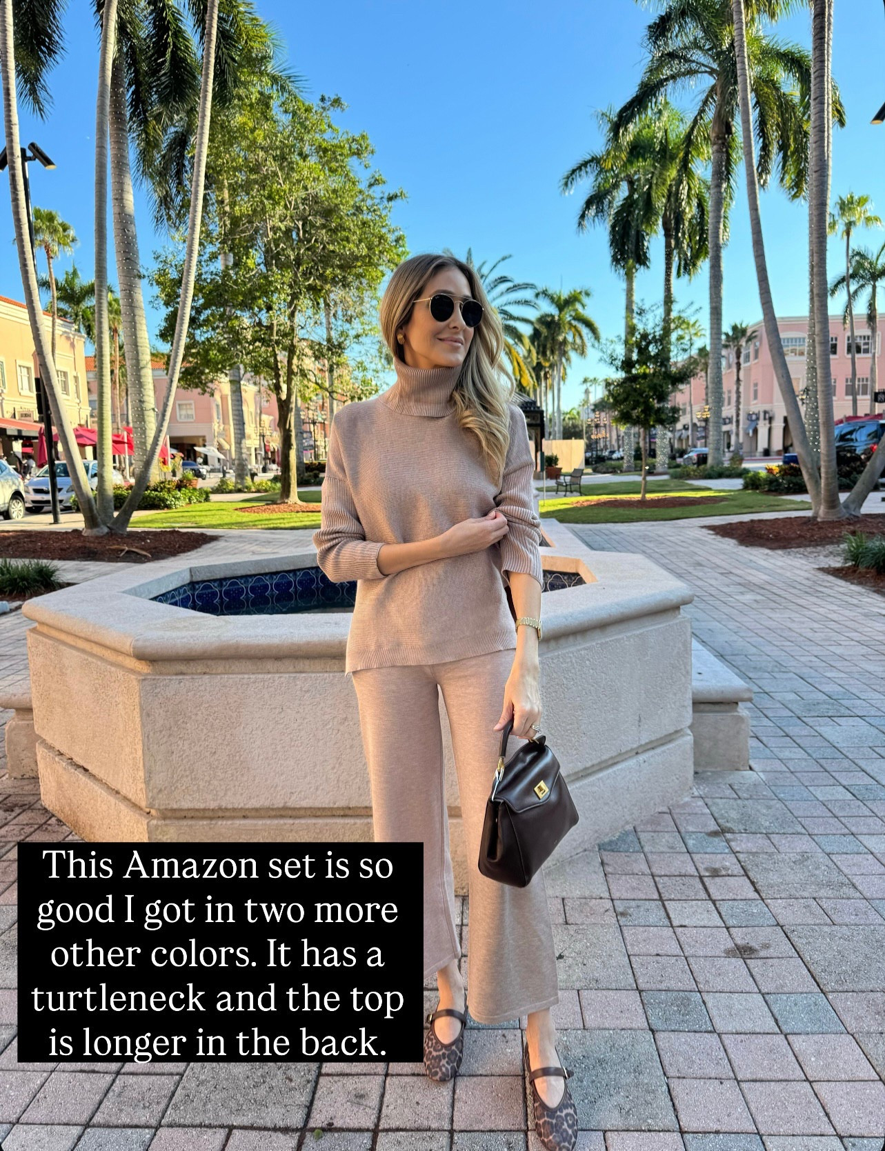 This Amazon set is so good I got in two more other colors. It has a turtleneck and the top is longer in the back. Fits true to size and I’m wearing a size small 

#LTKOver40 #LTKStyleTip #LTKU