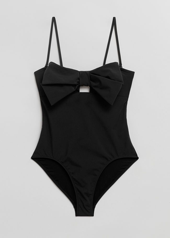 Bandeau Bow Swimsuit | & Other Stories US