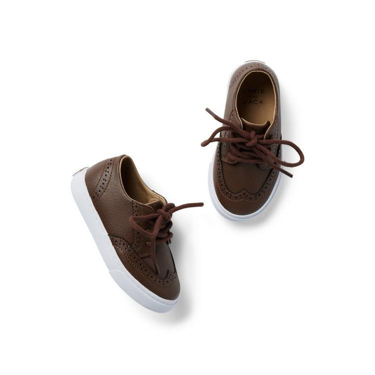 Wingtip Sneaker | Janie and Jack