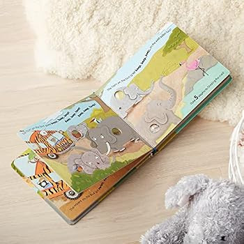 Melissa & Doug Children's Book - Poke-A-Dot: The Wheels on the Bus Wild Safari (Board Book with B... | Amazon (US)