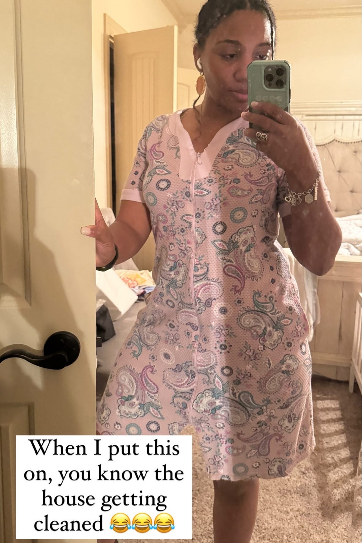 Every woman needs a good mumu! I’ve had this one about 10 years from Walmart, but here are some similar ones! 

#LTKmidsize #LTKhome