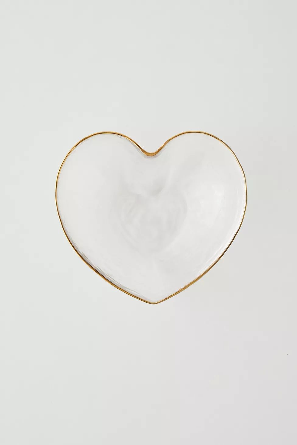 Heart Shaped Glass Bowl | Urban Outfitters (US and RoW)
