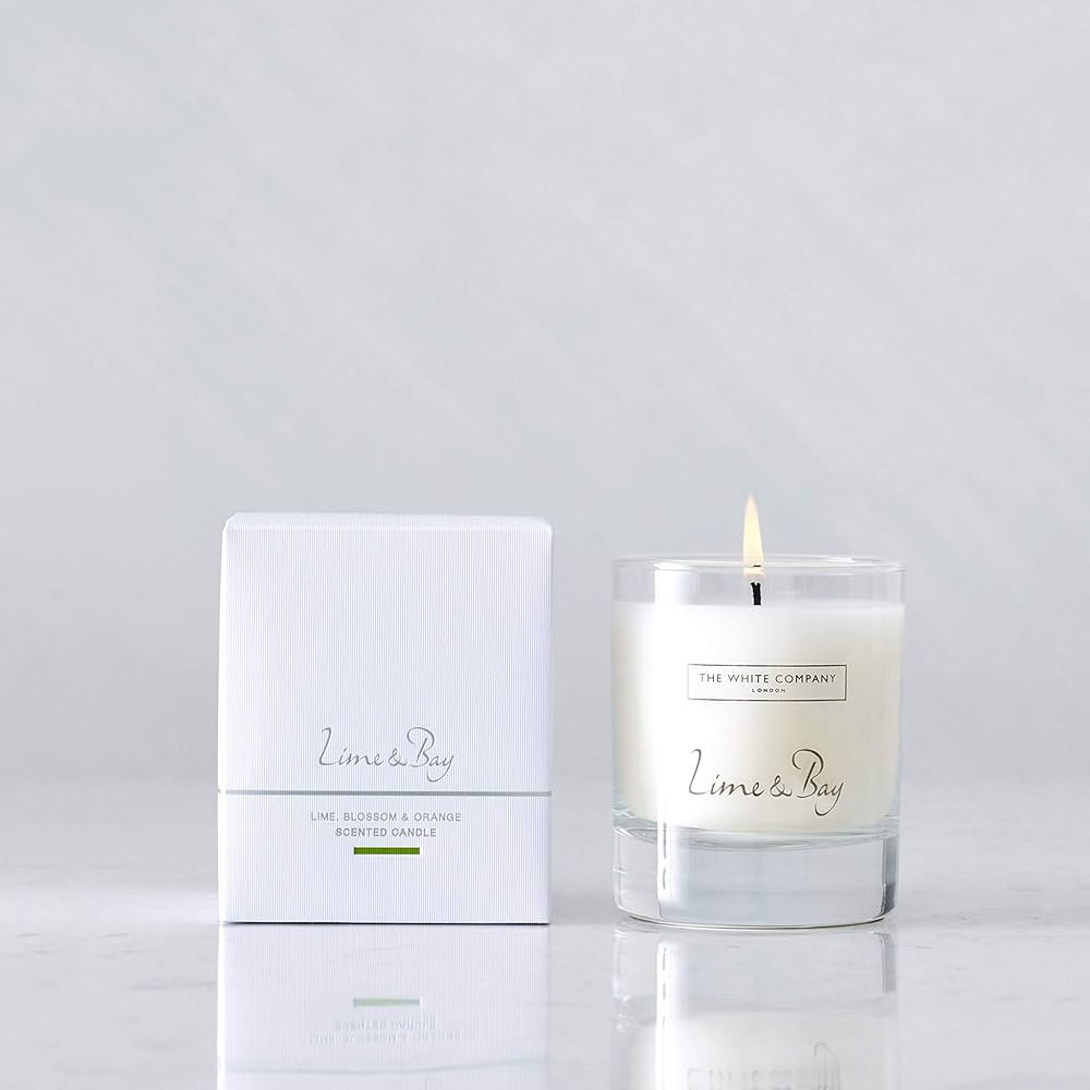 The White Company Lime & Bay Signature Candle | Amazon (UK)