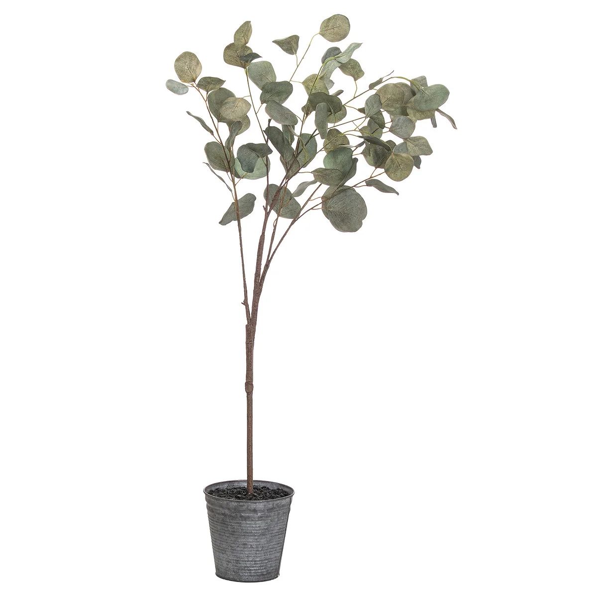 100cm Artificial Eucalyptus Tree in Metalic Pot | La Redoute (UK)