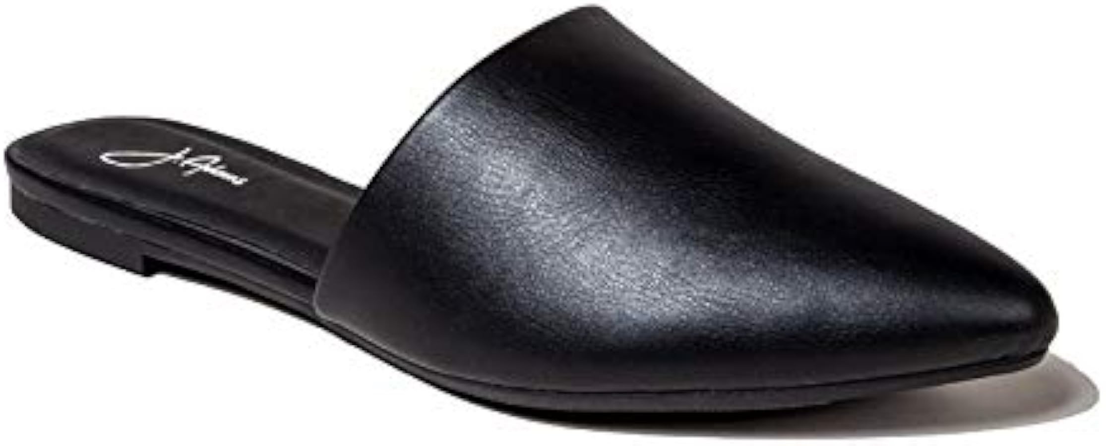 J. Adams Lennox Mules for Women - Closed Pointed Toe Flat Heel Slides | Amazon (US)