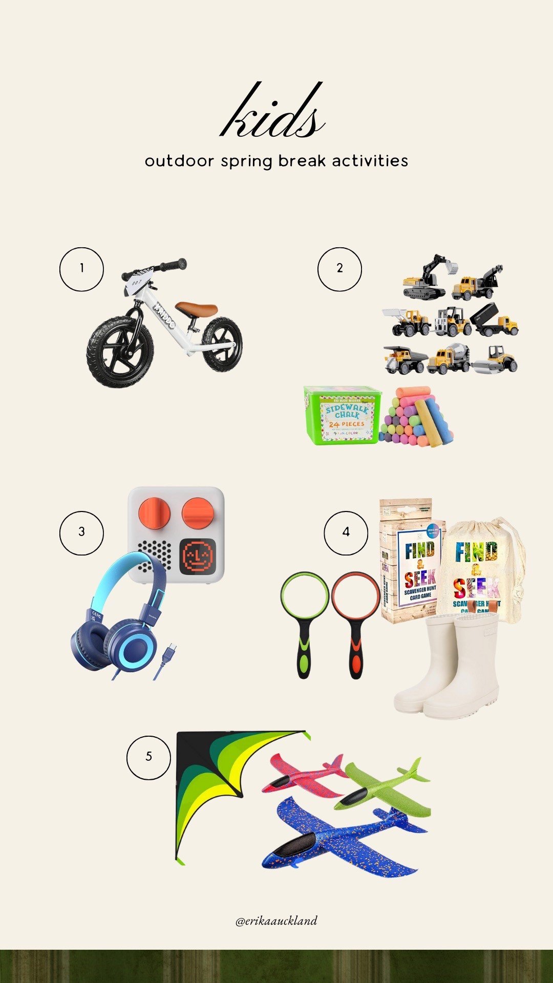 Spring Break Outdoor Activities 

#LTKKids #LTKFamily #LTKActive