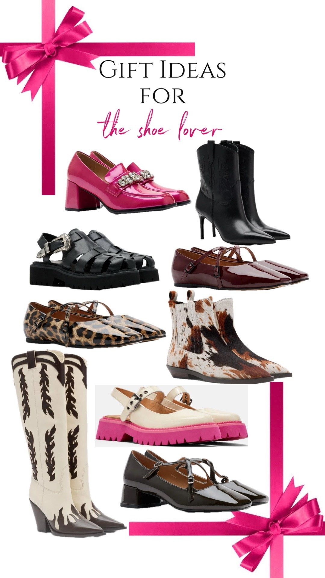 Shoe lovers this one’s for you!
Think flats, heels, platforms, loafers, and boots! All at amazing prices! Each one makes the perfect gift! 

#LTKGiftGuide #LTKShoeCrush #LTKHoliday