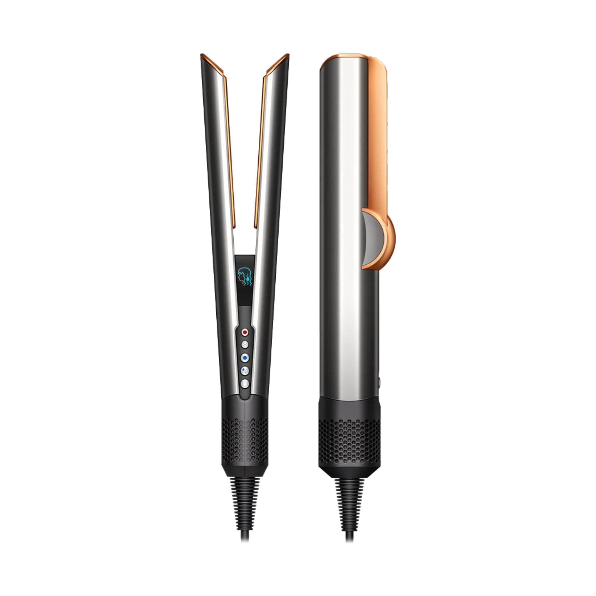 Restored Dyson Airstrait Hair Flat Iron, All Hair Types, Nickel/Copper - Walmart.com | Walmart (US)