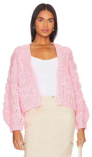 Gigi Cardigan in Nosegay Pink | Revolve Clothing (Global)