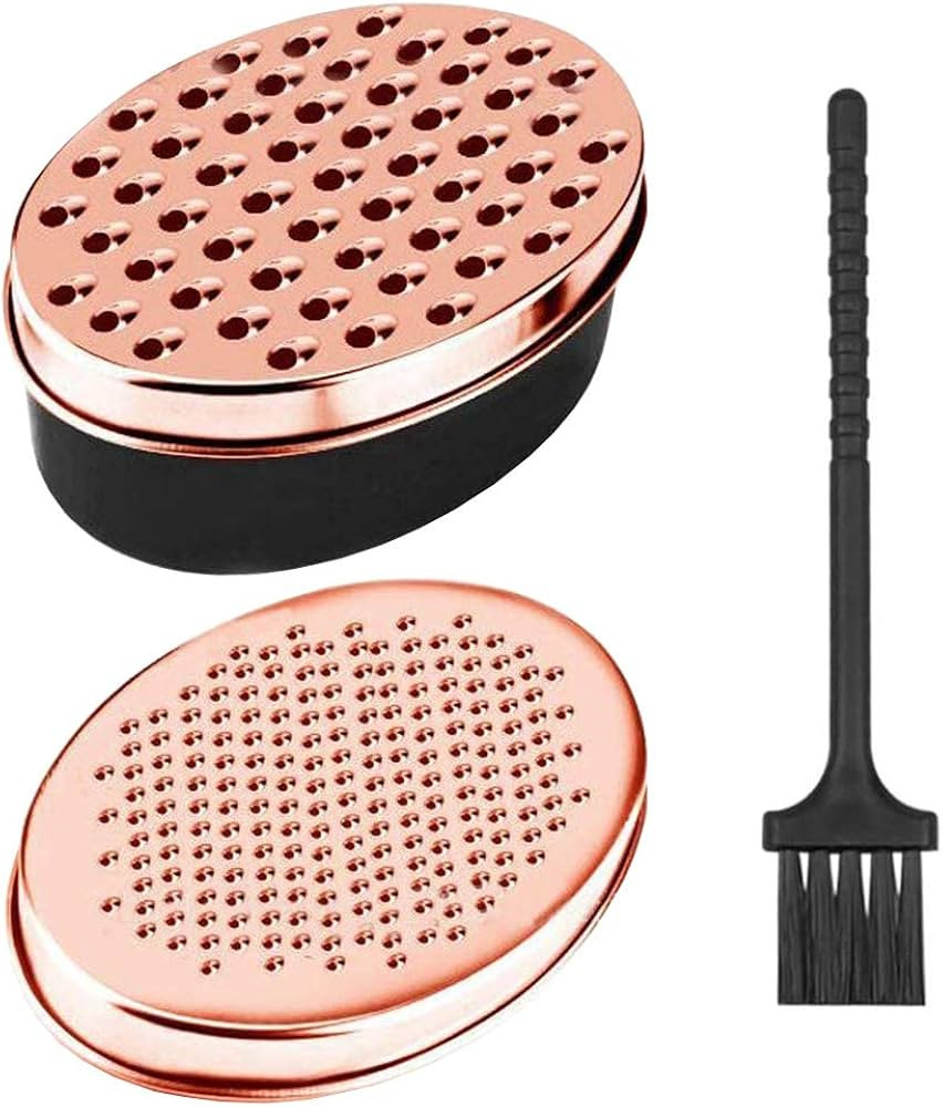 Cheese Grater, Grinder Grater for Ginger, Radish Grater, Oval Grater with Food Container and Clea... | Amazon (CA)