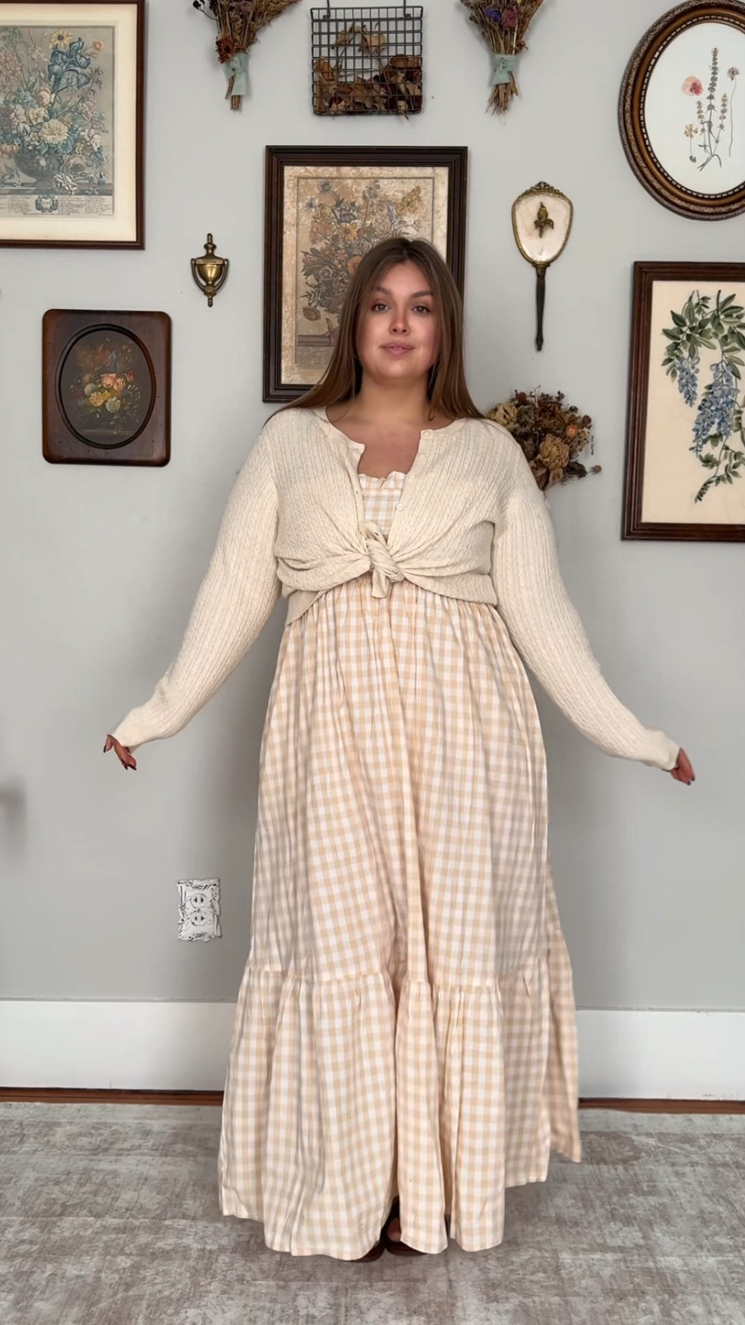 The cutest cotton gingham maxi 🥰

#LTKMidsize #LTKPlusSize
