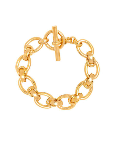 Tilly Sveaas Large Gold Interlock Bracelet - Trouva | Trouva (Global)