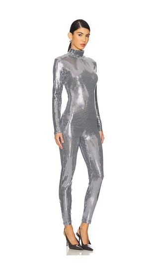 Disco Jumpsuit in Gunmetal Grey | Revolve Clothing (Global)