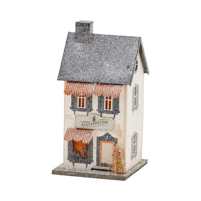 Haberdashery Halloween Village House | My Mind's Eye