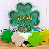Clover Shamrock Shaker Sign | St. Patrick's Day Decor Tiered Tray | Etsy (US)