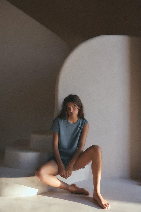 SHORTS BEIGE PART OF SET | Zara US