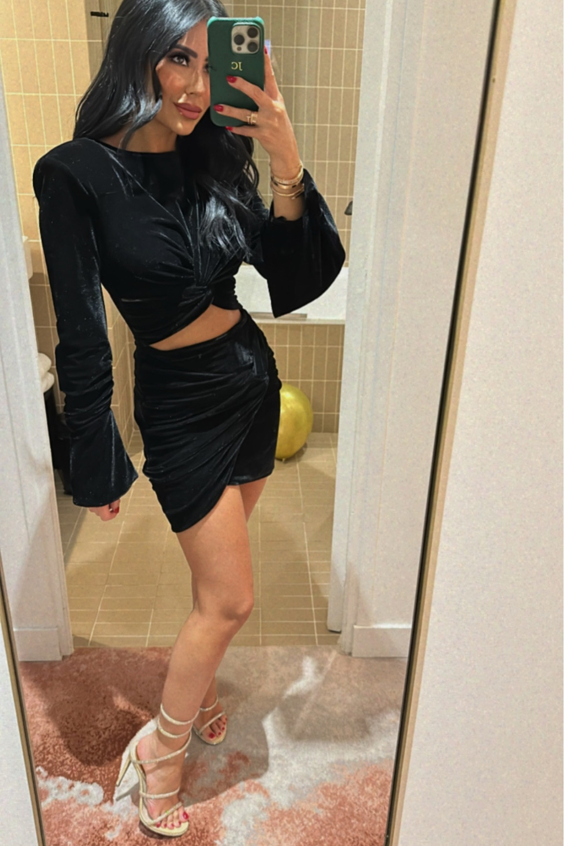 Little Black Dress that would suit anyone so flattering and comfortable on 
#everybodyinplt

#LTKsalealert #LTKunder100 #LTKshoecrush