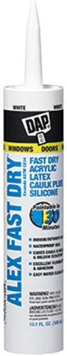 Dap 18425, White Caulk, 10.1 oz, 10.1 Fl Oz | Amazon (US)
