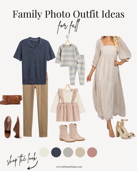 Family photo outfits that work for early fall photos. If weather drops, have your husband toss on a jacket and you are good to go. 

Family photo outfits - family pictures - fall dress - family outfits - fall fashion 2023 - H&M - toddler outfits fall 

#LTKFind #LTKkids #LTKstyletip