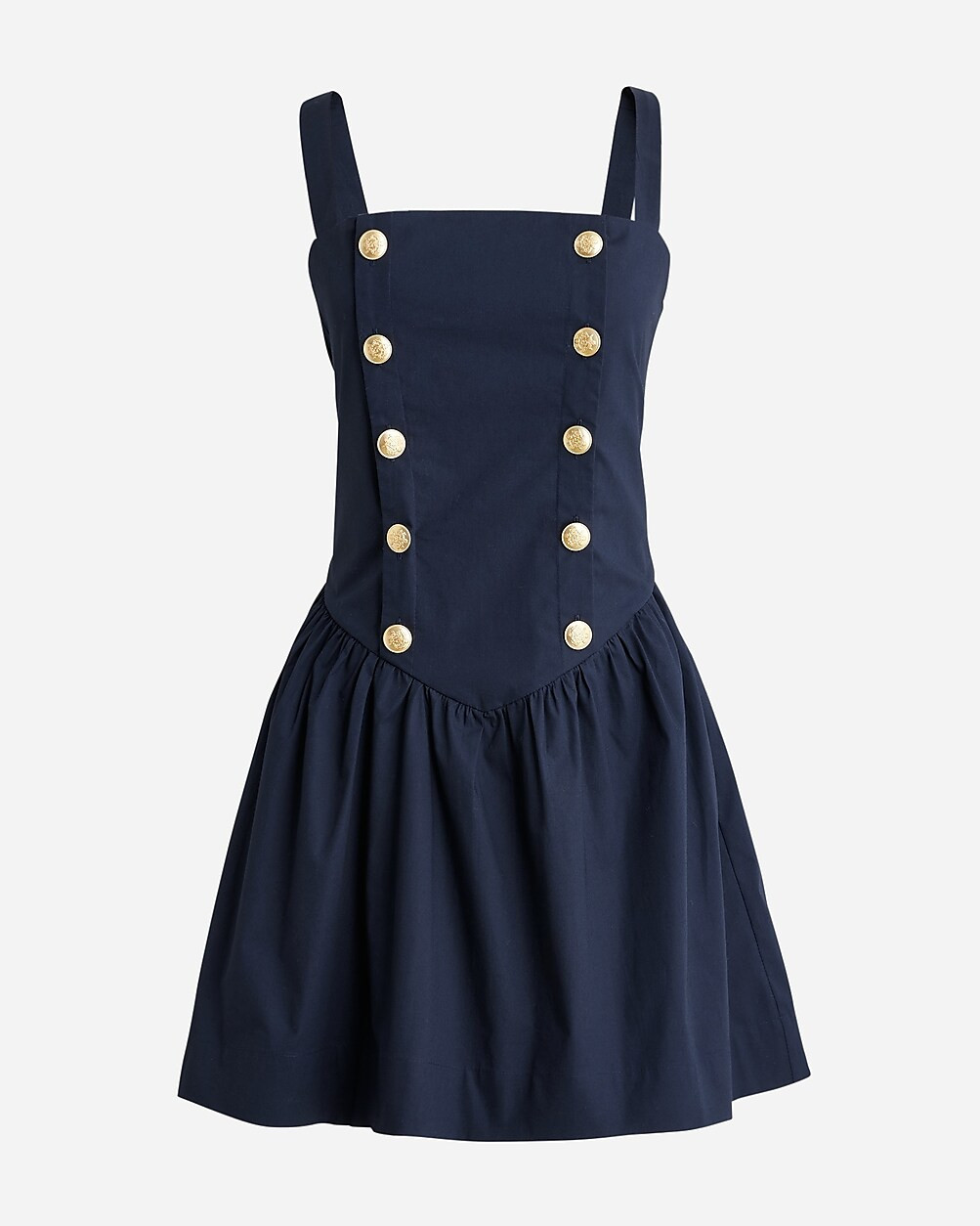 Pre-order Sailor mini dress in stretch cotton poplin | J. Crew US