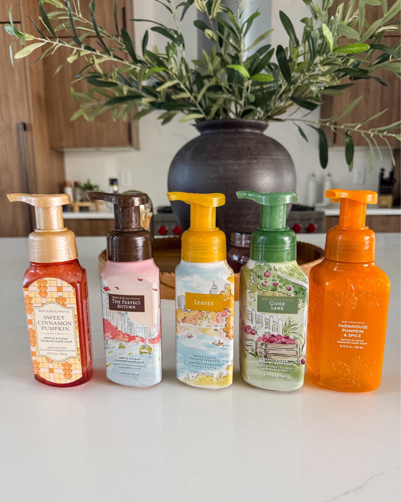 Bath and Body Works just dropped all their fall scents in our favorite foaming handsoap AND they are on D-E-A-L right now at 5/$28.  I'm loving the artwork on the bottles this year, making them a gorgeous sinkside addition to any room.

#LTKSeasonal #LTKHome #LTKBeauty
