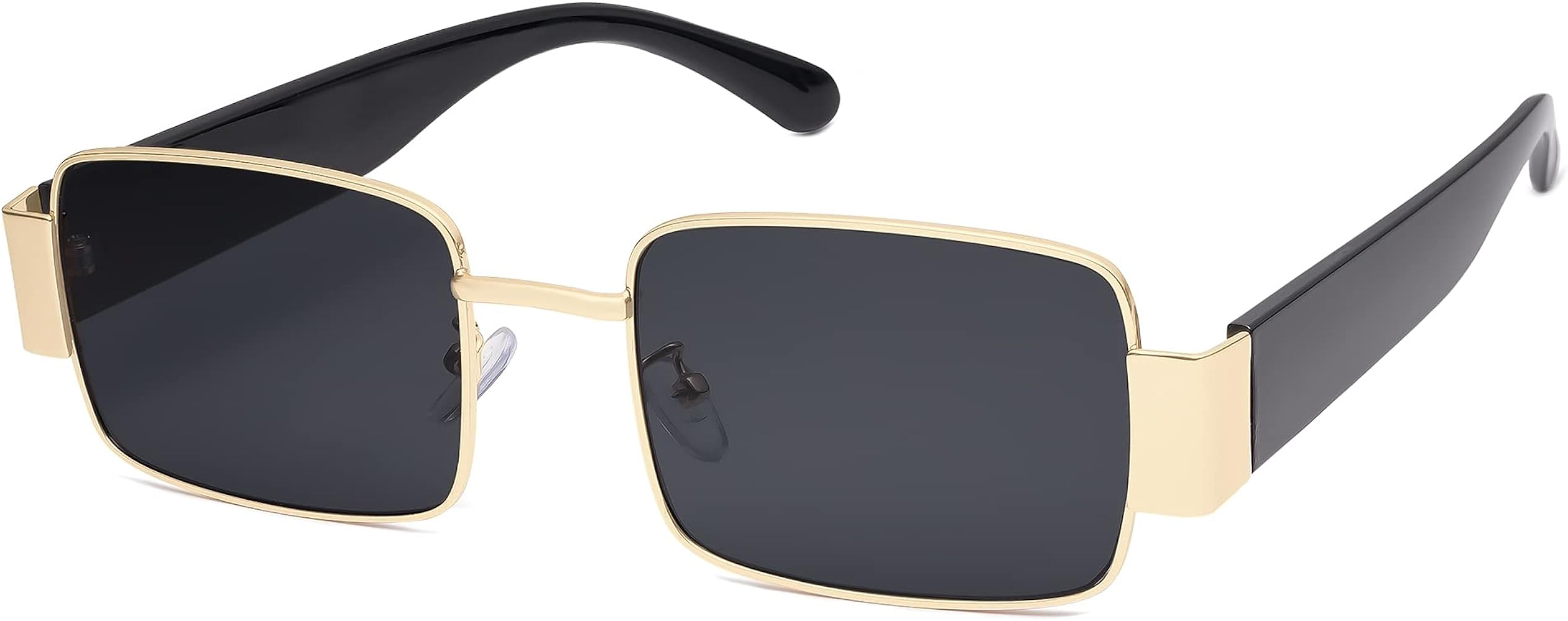 SOJOS Retro Fashion Rectangle Sunglasses Womens Mens Vintage Trendy Square Shades SJ1162 | Amazon (US)