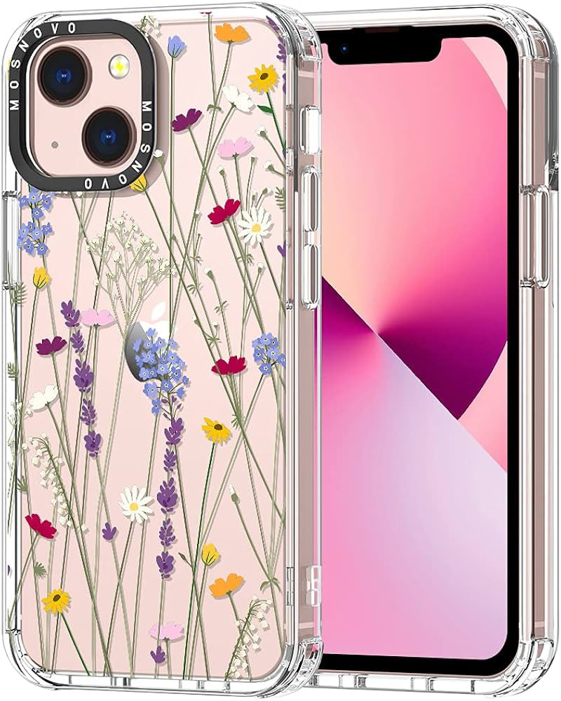 MOSNOVO Case for iPhone 13 Mini, [Buffertech 6.6ft Military-Grade Drop Protection] [Anti Peel Off... | Amazon (US)