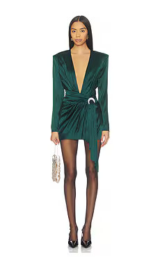 Ronny Kobo Kit Dress in Kale from Revolve.com | Revolve Clothing (Global)