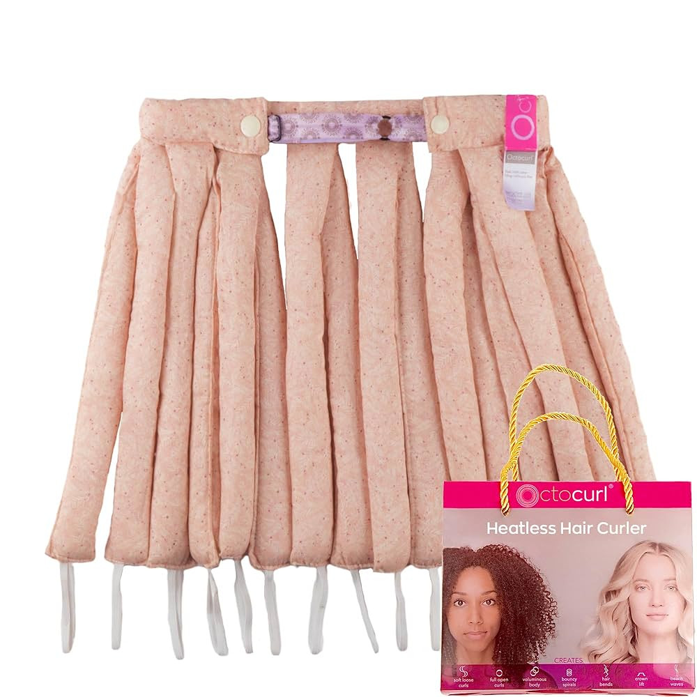 Octocurl Heatless Curls Headband - Hair Curlers to Sleep In - Heatless Curlers for Medium Length ... | Amazon (US)