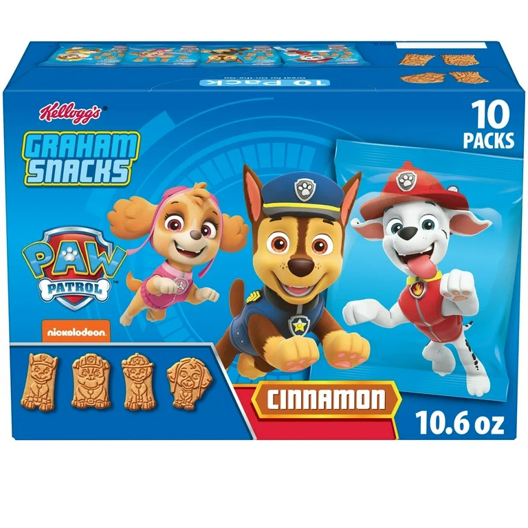 Kellogg's Cinnamon Graham Snacks, Kids Snacks, 10 Count | Walmart (US)