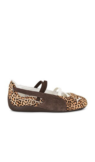 Puma Select Speedcat Wild Ballet Flat in Brown. - size 7.5 | Revolve Clothing (Global)
