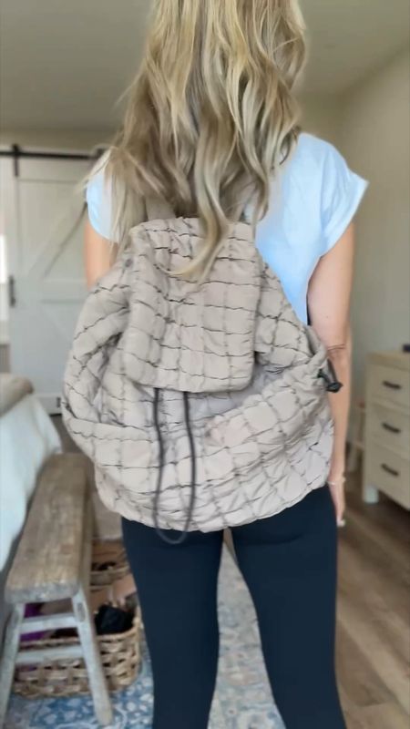 Free People look for less quilted backpack on Amazon yes please!!! This is the cutest trendy backpack with great functionality! It comes in 5 colors and is selling fast!

Amazon fashion 

#LTKFindsUnder50 #LTKVideo #LTKStyleTip