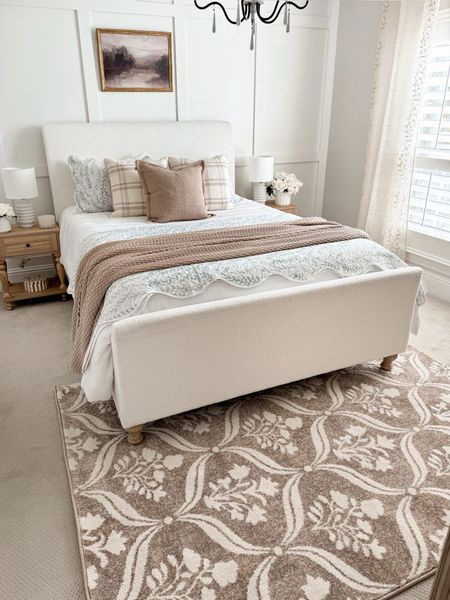 Guest bedroom decor. Here’s our new Willow rug!! 

#LTKSeasonal #LTKHome